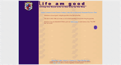 Desktop Screenshot of lifeamgood.com